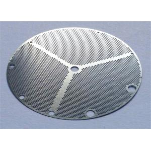 China 250mm Perforated Metal Mesh High Precision Circle Hexagon Grille supplier