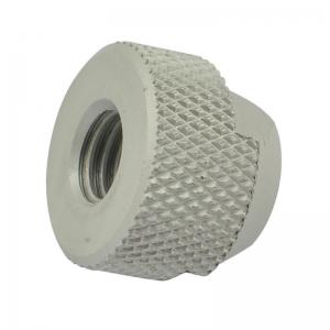 Round Aluminum Internal Threaded Cap Nut with Grade 12.9 and CNC Machining Capability