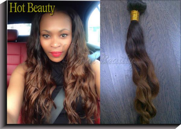 Curly Ombre Human Hair Extensions