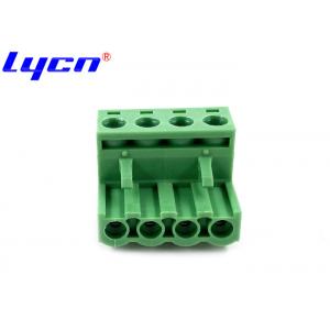 5.0mm Female PCB Terminal Block Connector Without Ear Right Angle Type