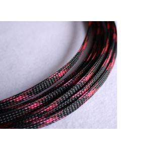 China High Flame Proof Electrical Braided Sleeving For Automotive Cable Protecting supplier