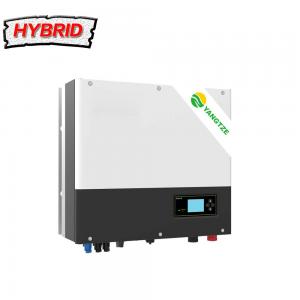 China Hybrid Solar Power Inverter 10kw Output Frequency 50 / 60Hz With Short Circuit Protection supplier