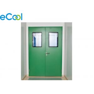 China Stainless Steel Polyurethane Panel Clean Door For Food Storage Warehouse supplier