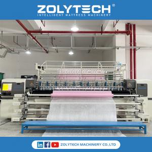 China Buy Big Shuttle Mattress Quilting Machine For Home Textile Industry supplier