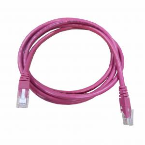 Cat6 Ethernet Network Cable 2000mm 8P/8C G/F Crystal Head Pink Color 080