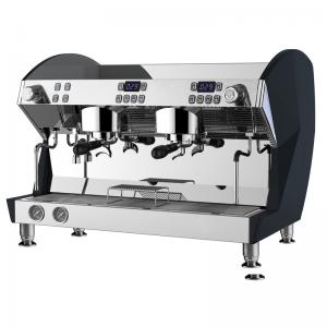 cafetería de la caldera 12L máquina semi automática del café del café express de 2 grupos
