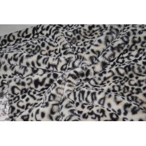 Luxurious Leopard Print 100% Polyester Fabric For Unique Fashion