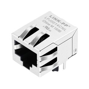 China ハロー LJ-H41S1B-01-F 互換性LPJ0014CNL 100 ベース-T シングルポート RJ45 8P8C モジュラルのジャック タブ ダウン supplier