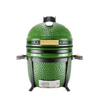 China 15-24 Inch Pellet Smoker Barbecue Charcoal Kebab Green Egg Grill BBQ Ceramic Grill Kamado on sale