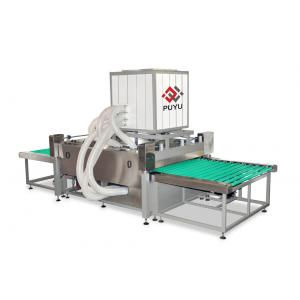 China Construction Glass Washer With 3 Pairs Air Knives , Glass Wash Machines supplier