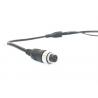 China Vehicle CCTV 4 Pin Aviation Connector , Extension Power Cable Mini Din wholesale