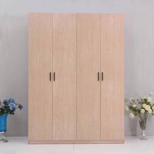 China No Decay Plywood Bedroom Wardrobe , Particle Board Furniture Closet Easy Work supplier