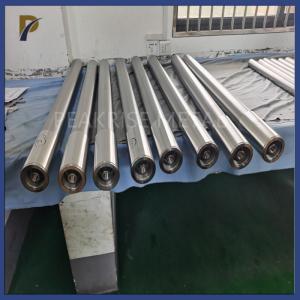 Dia 50mm Molybdenum Electrode Rod For Glass Melting Furnace Molybdenum Electrodes Melting Process 	Molybdenum Rod