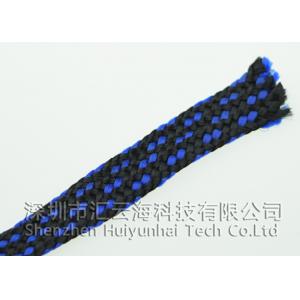 China PC Power Supply Cable Sleeving , Cotton Braided Cable Sleeving For USB Cable supplier