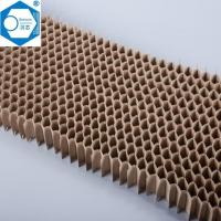 China Normal Paper Honeycomb Core For Filling Doors Big Cell Size 25mm on sale