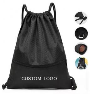 BAGEASE.CN Hiker'S A Sling Nylon Drawstring Backpack Zip Pouch String A Sling,Liberty Bag Water-Resistant Drawstring