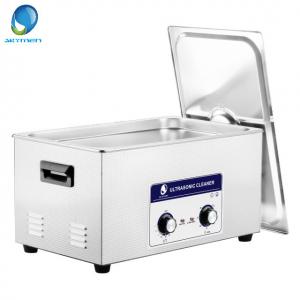 China Mesh Basket Mechanical Ultrasonic Cleaner , Ultrasonic Fuel Injector Cleaning 20L supplier