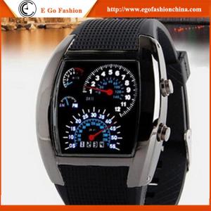 Cheap Christmas Gift Watches Unisex Wristwatch Silicone Watch CE Rohs Sports Watch LED New