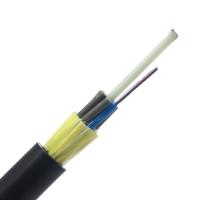 China Outdoor Fibre Optic Cable Single Jacket Adss Telecommunication Cable Lszh Asu 80 Asu 120 on sale