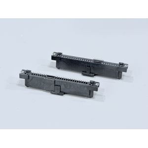 China SAS 29P Female SMT Connector, 15µ" Gold-Plated | High-Speed Electronic Signal Terminal for Automotive, Server & Transmission Applications wholesale