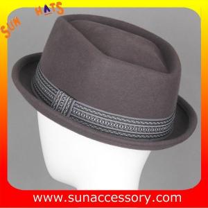 5480380 Sun Accessory customized  winner  fashion 100% wool felt hats, men hats and caps wholesaling