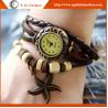 Starfish Pendant Watch Unisex Girls Watch Female Gift Wristwatch Leather