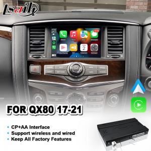 China Navihome Lsailt Wireless Android Auto Carplay Interface for 2017-2021 Infiniti QX80 supplier