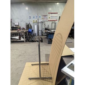 China GRID DISPLAY STAND WITH AN ARCHED TOP DESIGN, 65” H x 24” W x 24” D wholesale