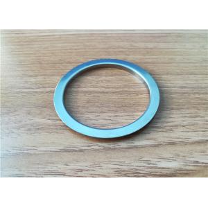 Customized Thickness Machined Metal Parts Stainless Steel O Rings Anticorrosive