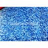 China Blue Floor 18 Inch Microfiber Mop Pads / Dust Pads 80% Polyester For Home wholesale