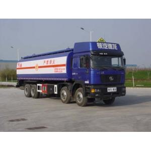 China 25m3 Volume Used Tanker Trucks , Used Fuel Oil Trucks EURO IV Emission Standard supplier