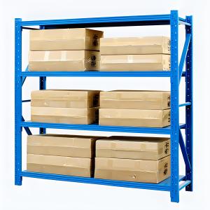 Light/Medium Duty Metal Rack for Industrial Factory Garage Warehouse Storage Shelf