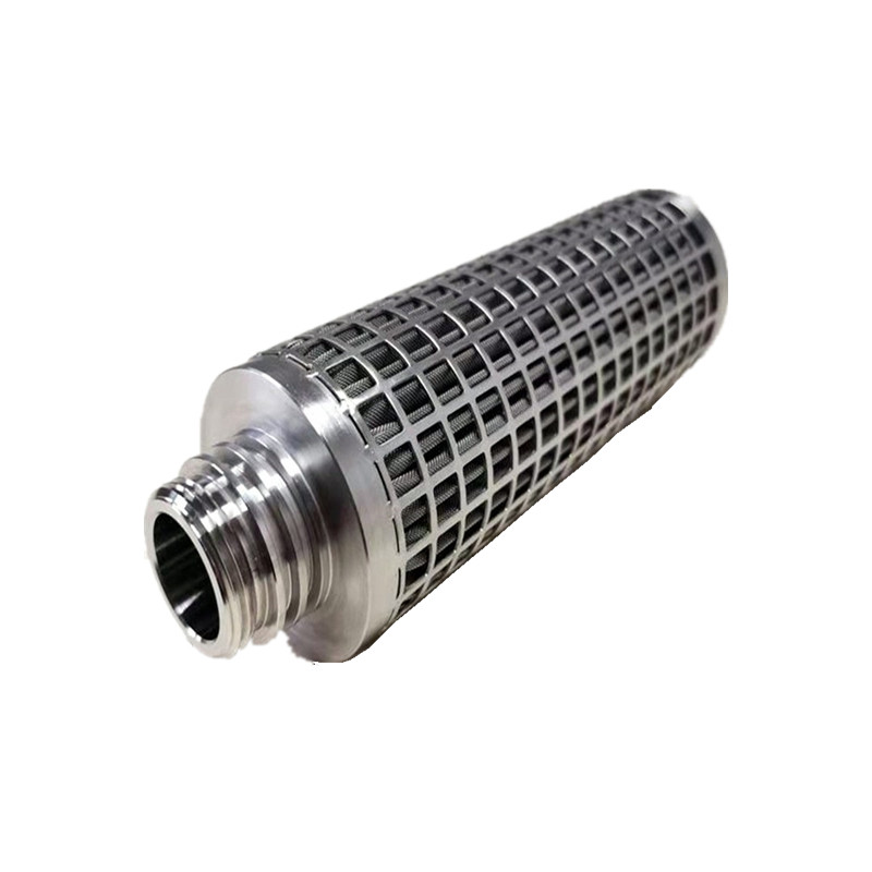 China Cartouche filtrante à écran fritté écran fritté multicouche élément filtrant en acier inoxydable écran fritté en métal 316L supplier