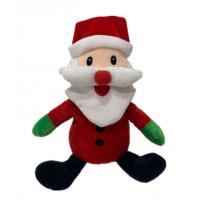 China 6.69in 0.17cm Reindeer Talking Santa Claus Father Christmas Plush Toy on sale