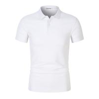 China Customized Polo Shirts Business Workwear Mens Polo Neck T Shirts With Printing on sale