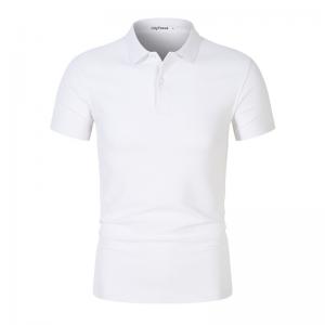 China Customized Polo Shirts Business Workwear Mens Polo Neck T Shirts With Printing supplier