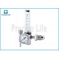 China Zinc Alloy G5/8 male CO2 / Argon pressure regulator with Gas Flowmeter on sale
