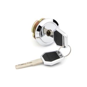 31mm Long  Rim Cylinder Lock H59 Brass Cylinder Black Color 90° Rotation