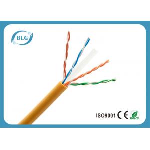 Long High Speed Ethernet Cable Blue , Small Yellow Ethernet Cable Cat 6