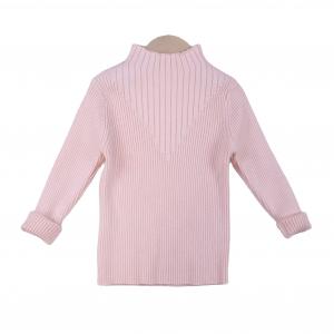 Autumn Winter Girls' Pullover Sweater Girls' Mock rib Collar Clothes Children's Kid Girl Sweater