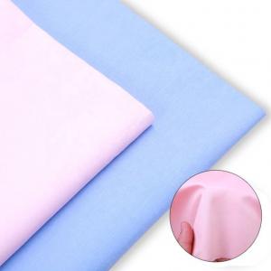 150cm Width TC CVC Fabric Poplin Shirt Fabric For Hospital Uniform Garment