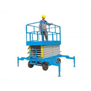 Electric Hydraulic Self Propelled Scissor Lift , Mobile Scissor Lift 12m Lift Height