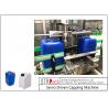 5L - 25L Plastic Drum Bottle Capping Machine With Full Automatic Single Head