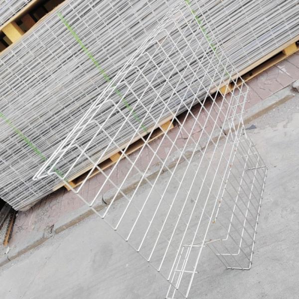 Steel Material Galvanized Surface Wire Mesh Trunking / Q235 Network Mesh Wire Tray