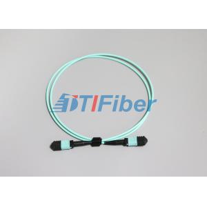 China MPO / MTP Female Fiber Optic Patch Cord for 8 Core Ribbon Fiber Optic Cable supplier