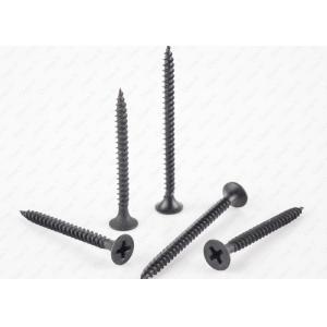 China Phillips Drive  Bugle Head Batten Screws Black Phosphated， double thread drywall screw supplier