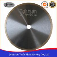 China 12 tiles cutting blade continuous rim blade, 2.2mm thickness, For Wet Cutting Hs Code 82023910 on sale