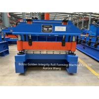 China GI Glazed Tile Roll Forming Machine Roofing Tile Making Machine For Building Material on sale