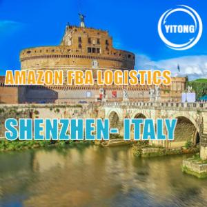 Door To Door Amazon FBA Logistics Air Freight Service From Shenzhen To Italy