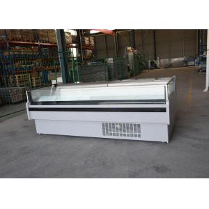 Open Top Self Service Counter Fresh Meat Chiller R290 Air Cooling